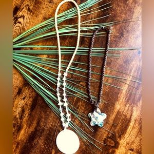 Hawaiian Jewelry ~ 2 Shell & Bead Necklaces from Island of Maui